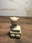 1985 Precious Moments Baby Bear Train Figure w/ Box New Born Birthday Series — photo 8