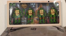 NECA TMNT Eastman & Laird 4 Pack Action Figures Mirage Comics NEW Ninja Turtles