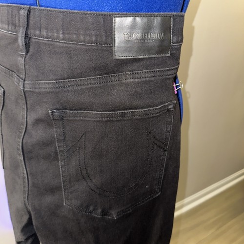 👖 TRUE RELIGION, Women’s, Jennie Curvy, High Rise Skinny Jeans, Black, Size 36 - Picture 10 of 15