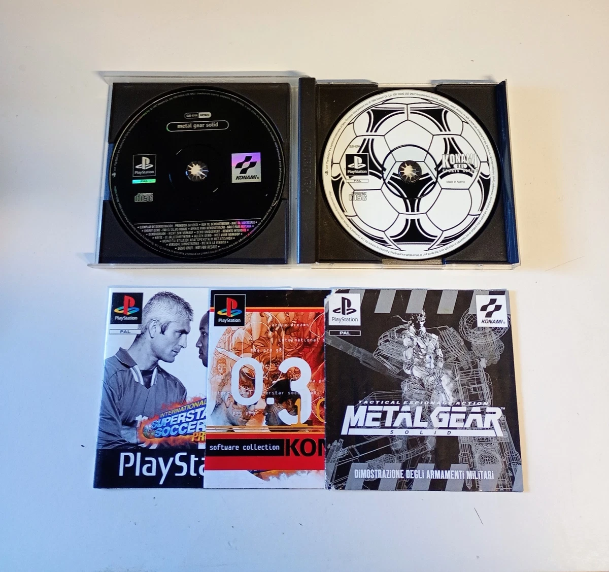 CD Démo ISS Pro 98 Pour PlayStation 1 (PS1) - Version PAL - Référence SCED-01513 - Etat Correct