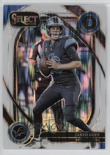 2024 Panini Select Club Level White Shock Prizm 179/199 Jared Goff #228 1d40
