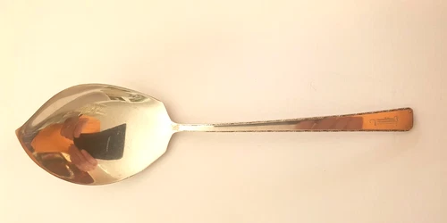 Old Lace Towle Sterling ( Silver )  cream soup jelly server spoon, monogrammed