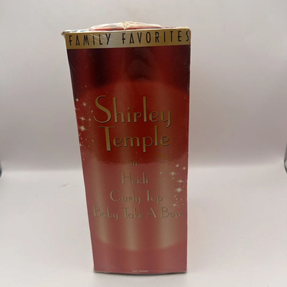 Sealed Shirley Temple Family Favorites Triple Pack Movie Collection VHS  - Image 2 of 4