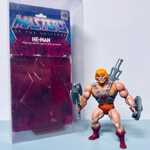 VINTAGE 1981 HEMAN MASTERS OF THE UNIVERSE, ORIGINAL PACKAGE OPEN FOREIGN MATTEL