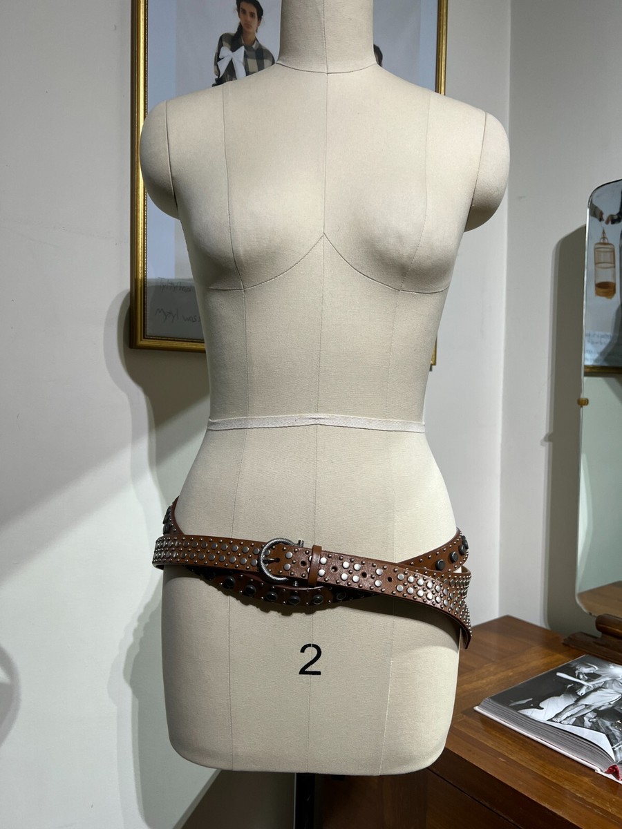 Salvatore Ferragamo ブラウンレザーベルト 新品未使用 SALVATORE FERRAGAMO BELT BROWN SIZE M WOMEN LEATHER | eBay