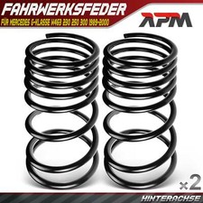 2x Federn Fahrwerksfeder Hinten für Mercedes G-Klasse W463 230 250 300 1989-2000