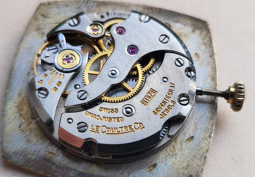 Jaeger LeCoultre movement cal 818/2 very clean and WORKING - Picture 2 of 4