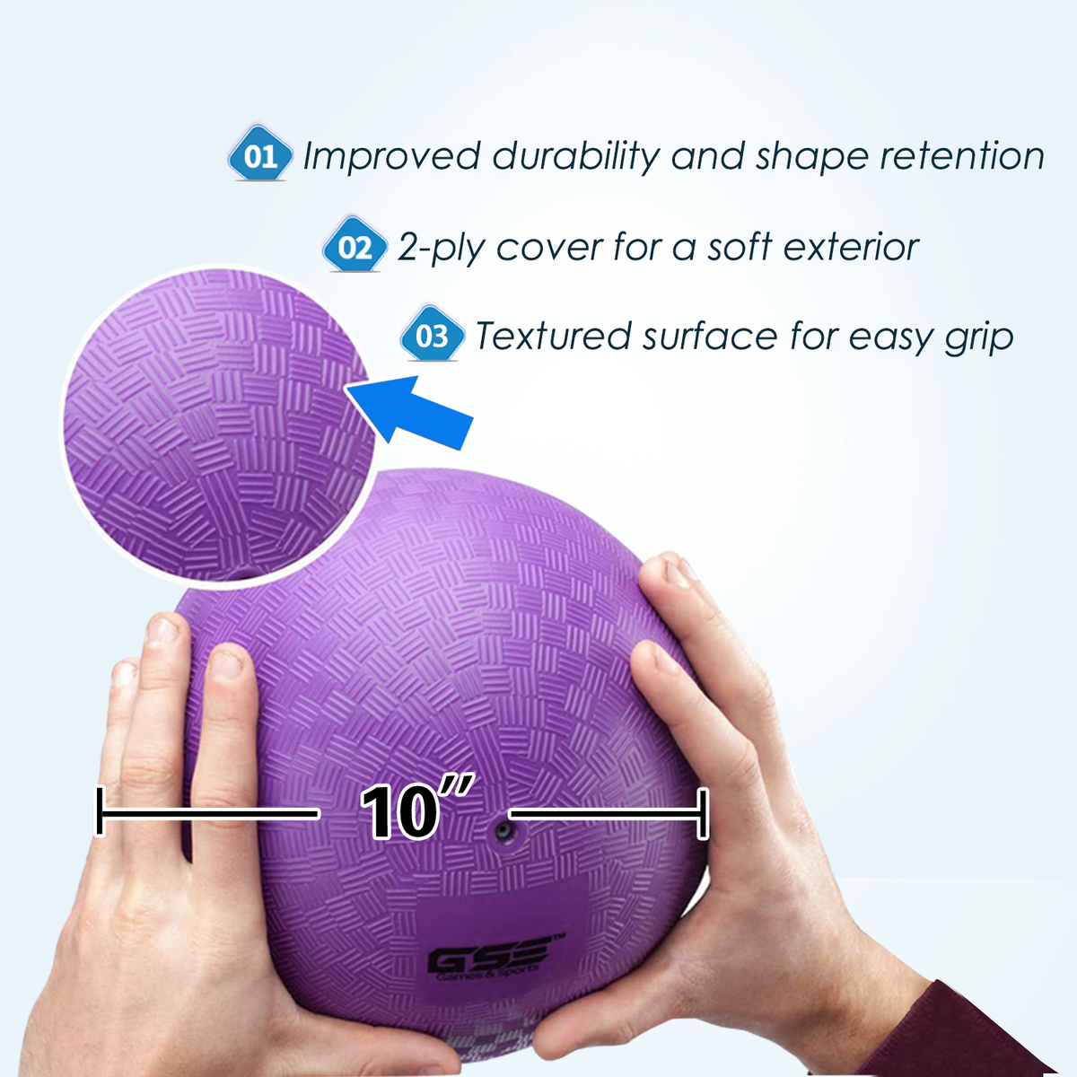 EVERICH TOY Playground Balls Kickball, 6 or 12 Pack