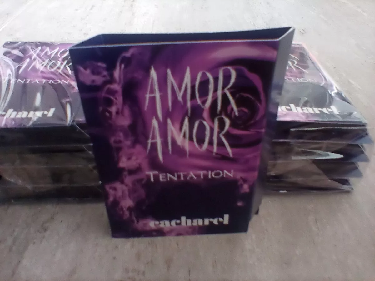 3 x Cacharel Amor Amor Tentation edp 3x 1 2 ml vial sample Rare Discontinued