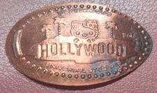 Universal Studios Hollywood Universal City CA Pressed Zinc Penny
