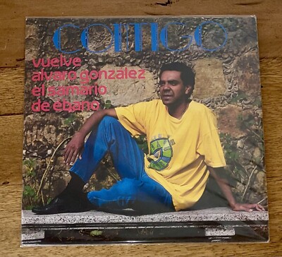 Alvaro Gonzalez - El Samario De Ebano - Contigo - Vinyl Colombia 1992 - NM