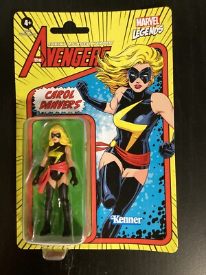 Hasbro Marvel Legends Kenner Retro 3.75'' Carol Danvers (Ms. Marvel) Figure