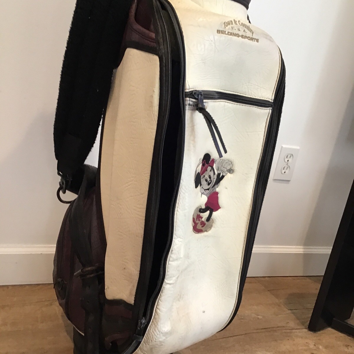 Belding Sports Walt Disney Company Mickey Mouse / Pluto Golf Bag