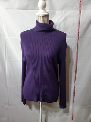 XL United States Sweater Long Sleeve Turtleneck Rayon/polyester