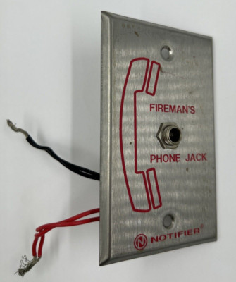 Notifier FPJ Series FIRE FIGHTERS PHONE JACK | eBay