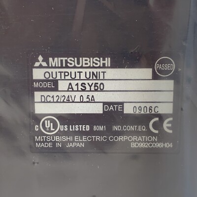 Mitsubishi Melsec A1SY50 1W3948 16 Point Output Module New | eBay