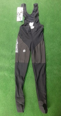 BNWT Bioracer Speedwear Bib Tights Womens's Size 9 5XL Winter Fleece Pants Black