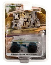 GreenLight KINGS CRUNCH 11 CRIME TIME 1979 Ford F250 Monster Truck NIP