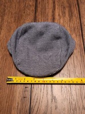Janie  Jack Toddler San Francisco 6-12 Months Cap 1920s Blue Beanie Hat