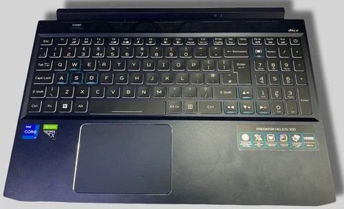 Genuine Acer Predator Helios PH315-54 Palmrest UK keyboard 15"