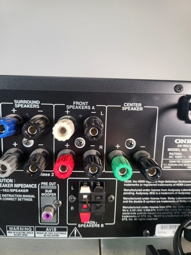 ONKYO TX-SR505 7.1 Home Theater Surround Sound Receiver - Picture 11 of 18