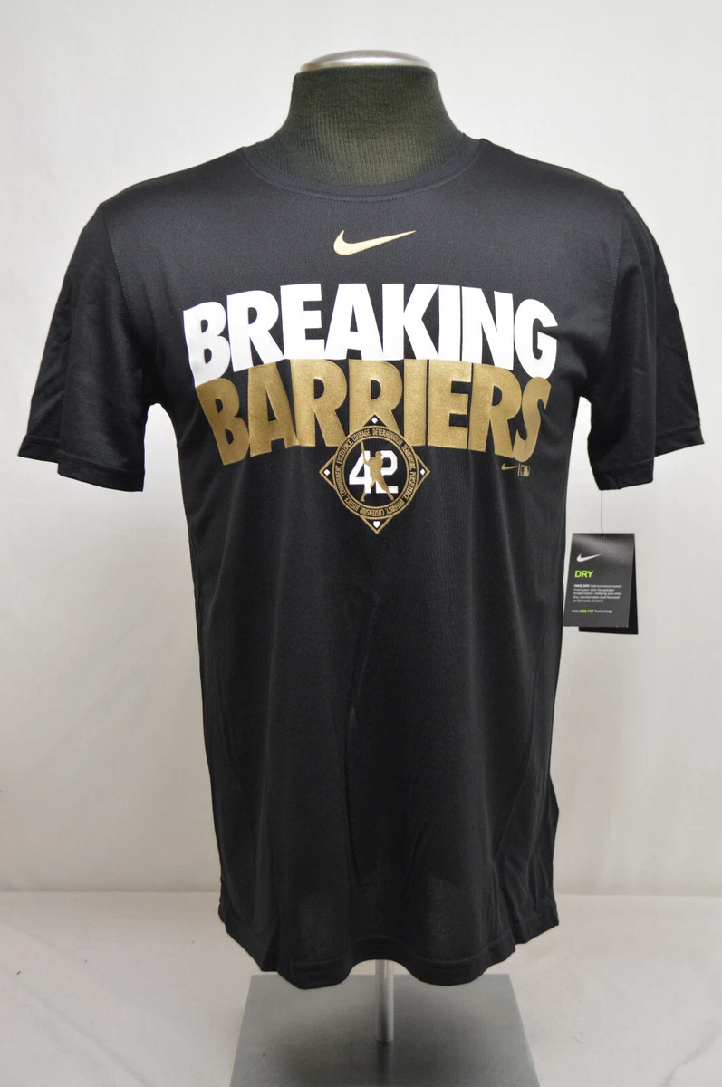 NEW Nike Men's MLB Jackie Robinson Breaking Barriers T-Shirt