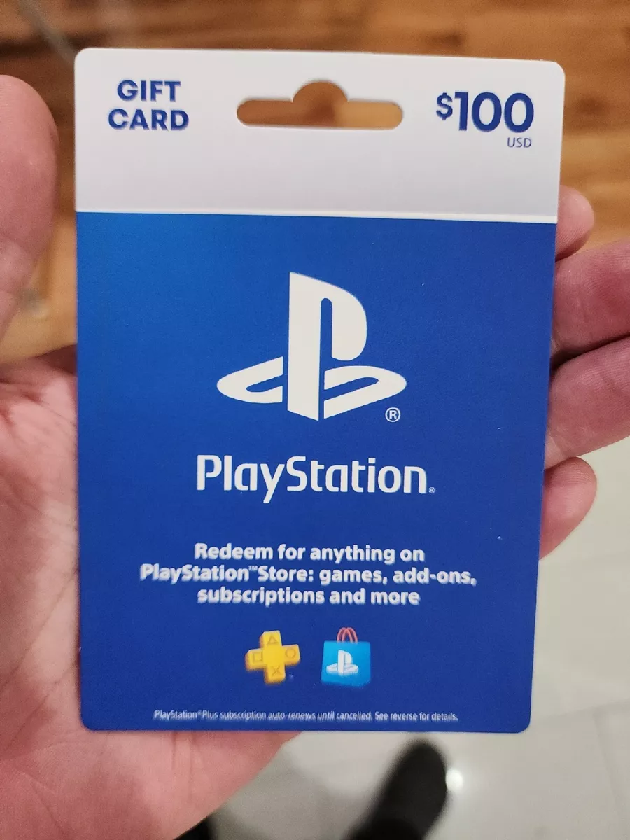 Buy PlayStation Network Card 100$ Playstation Store