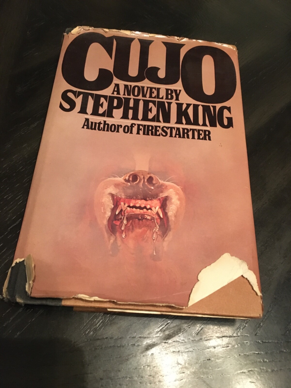 CUJO BY STEPHEN KING FIRST EDITION VIKING PRESS HARDCOVER w/ DUST JACKET-