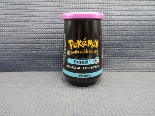 Welch's Pokemon 1999 ungeöffnet Jelly Glass 4 1/8" - #9 Toqepi & #52 Meow13.99th