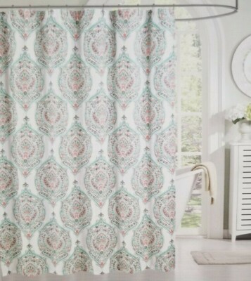 Indigo Loft Fabric Shower Curtain 72'' x 72'' NIP