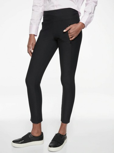 NWT Athleta Stellar Crop Pant, Black 
