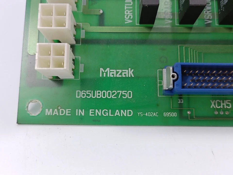 Mazak D65UB002750 Relay board - Bild 4 von 4