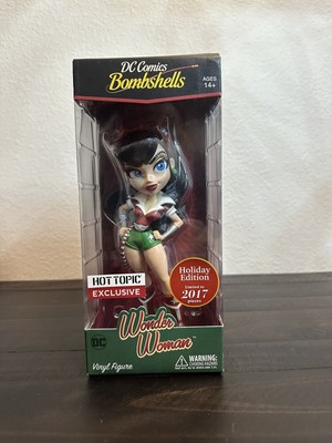 2017 Cryptozoic DC Bombshells Wonder Woman Hot Topic Holiday Edition FACTORY SEA