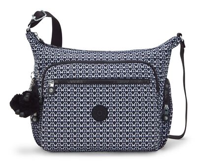 kipling Basic Print Gabbie Shoulderbag M Umhängetasche Tasche Signature Print