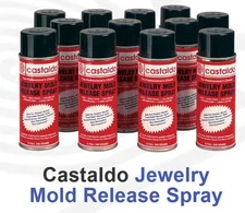CASTALDO JEWELRY MOLD RELEASE PROFESSIONAL 18 OZ EASY SPRAY CAN CASTING TOOLS