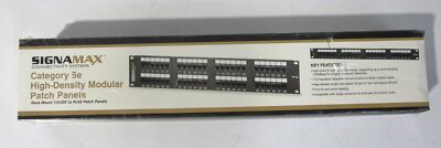 SIGNAMAX CONNECTIVITY SYSTEMS 48458-MD-C5E Series Unscreened Patch Panel 