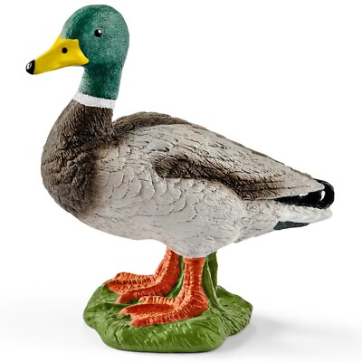 NEW Schleich Farm World Drake 13824 New duck farmlife animal figurine RETIRED