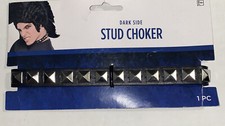 Dark Side Stud Rockstar Punk Choker Cosplay Costume Halloween Accessory