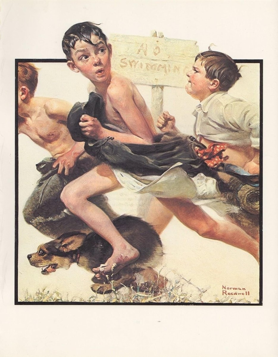 Norman Rockwell 1977 Vintage 