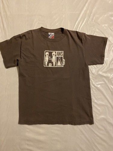 vintage alien workshop t shirt size 