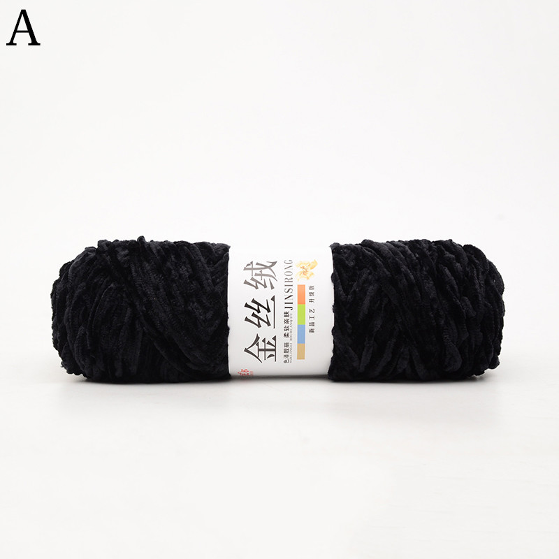 Soft Chenille Knitting Wool - 100G Chunky Yarn In 42 Togo - Foto 6