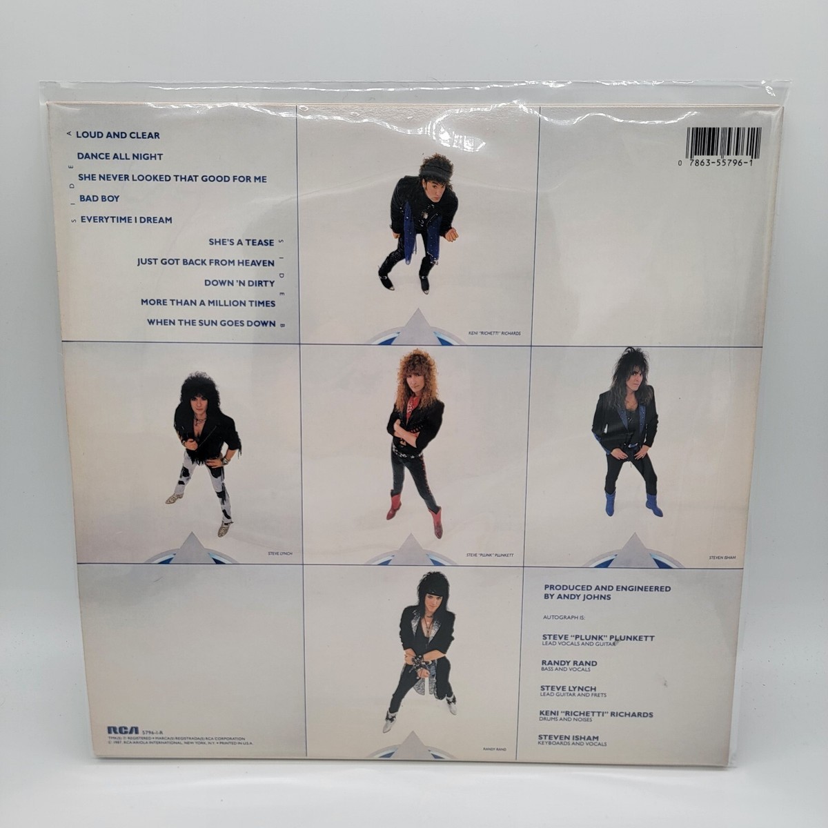 Autograph Loud & Clear Vinyl Signed Autographed Rare | eBay