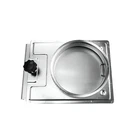 Gate valve zinc-plated with locking screw for extraction