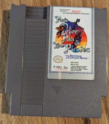 Fox's Peter Pan and the Pirates: The Revenge of Captain Hook (Nintendo NES, 1991