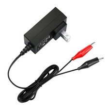 6V 0.5A Sealed Lead Acid Battery Charger for Moultrie Battery with Red and Bl...
