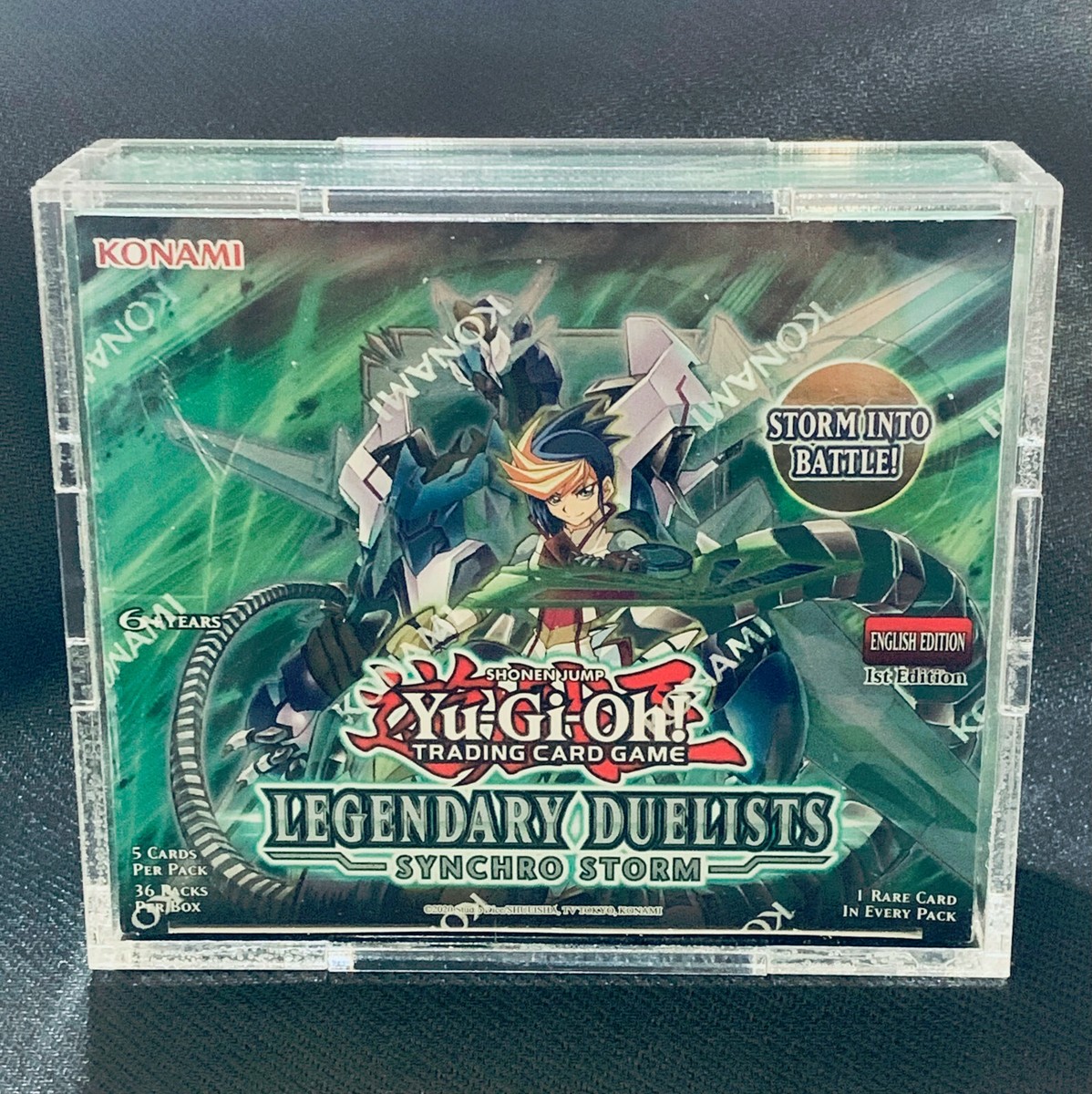 YuGiOh Thick Acrylic Display Box 4mm Protection