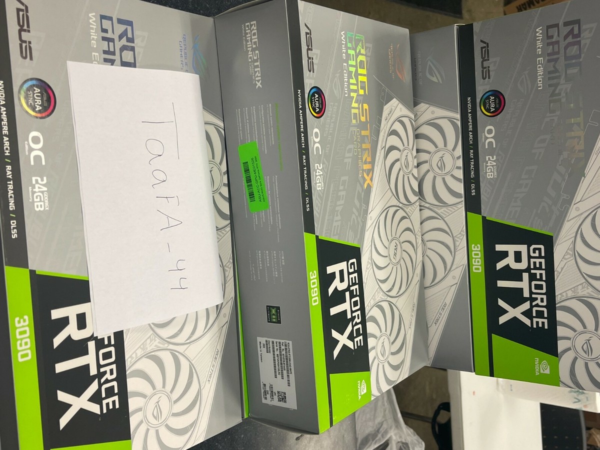 ASUS ROG Strix GeForce RTX 3090 24GB GDDR6X Graphics Card