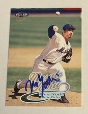 Masato Yoshii 1999 Fleer Ultra Authentic Signed Autograph Auto Card New York Met