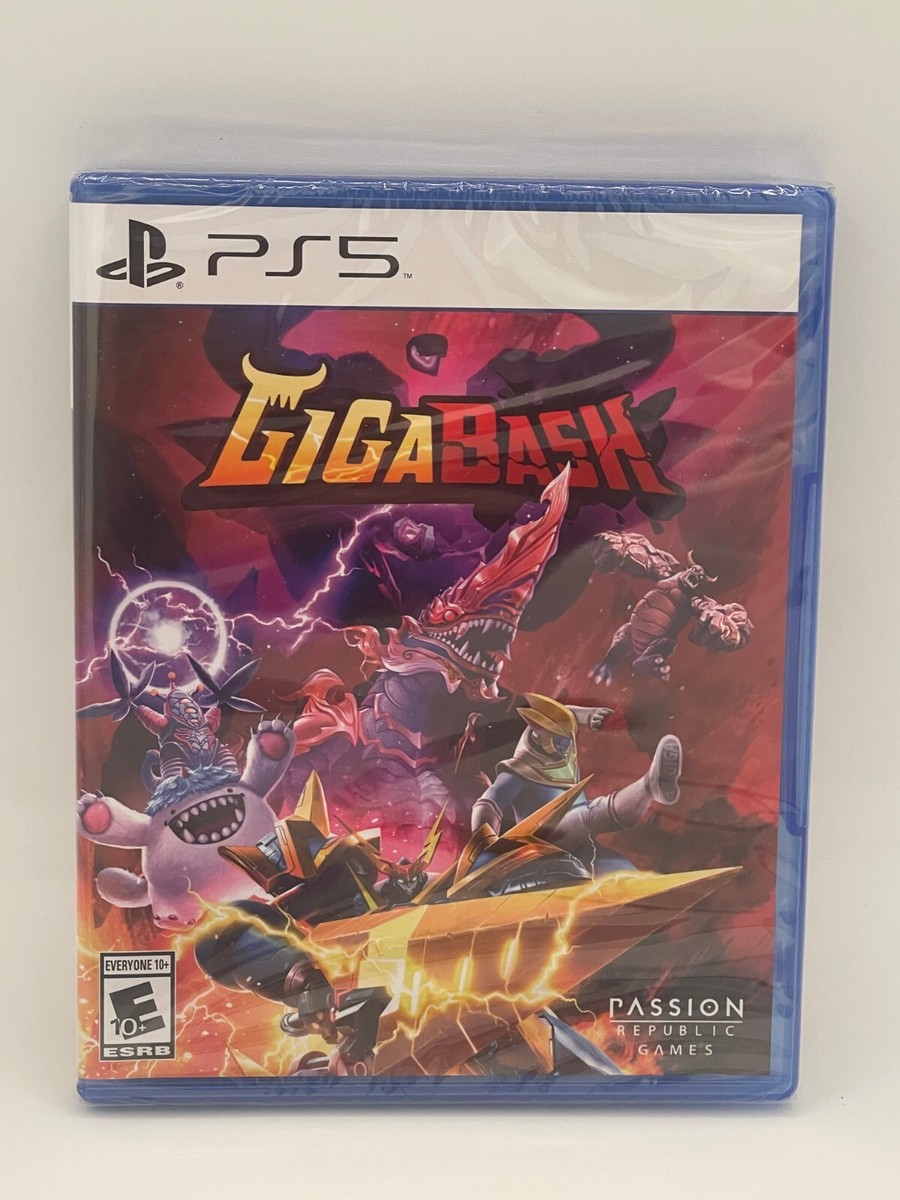 Jeu GIGABASH PS4 (USA) - Édition Limited Run #543 - Neuf Scellé - Multilangue (FR/EN/DE/ES/IT)