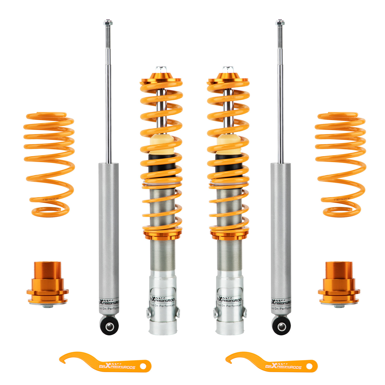 Height adjust Coilover Suspension Lowering For Volkswagen Lupo 1998 1999 2000